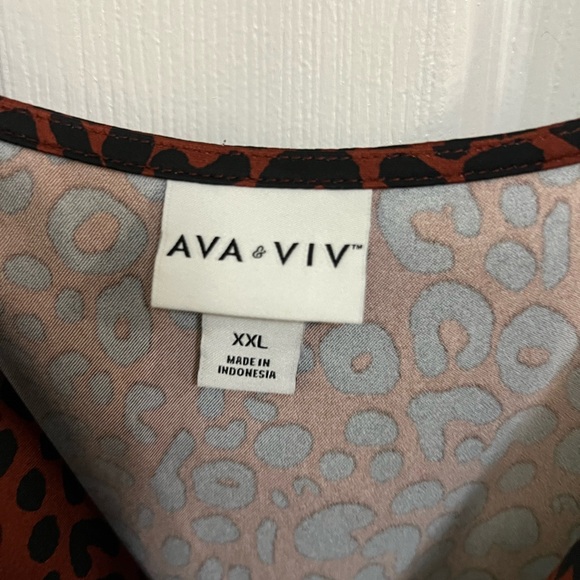 Women's Satin Tank Top - Ava & Viv™ NWT size XXL retails 22.00 - Picture 5 of 8